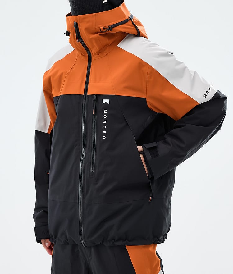 Montec Oracle Giacca Sci Uomo Burned Orange/Light Grey/Black, Image 7 of 9