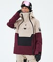 Montec Doom W Ski Jacket Women Sand/Black/Burgundy