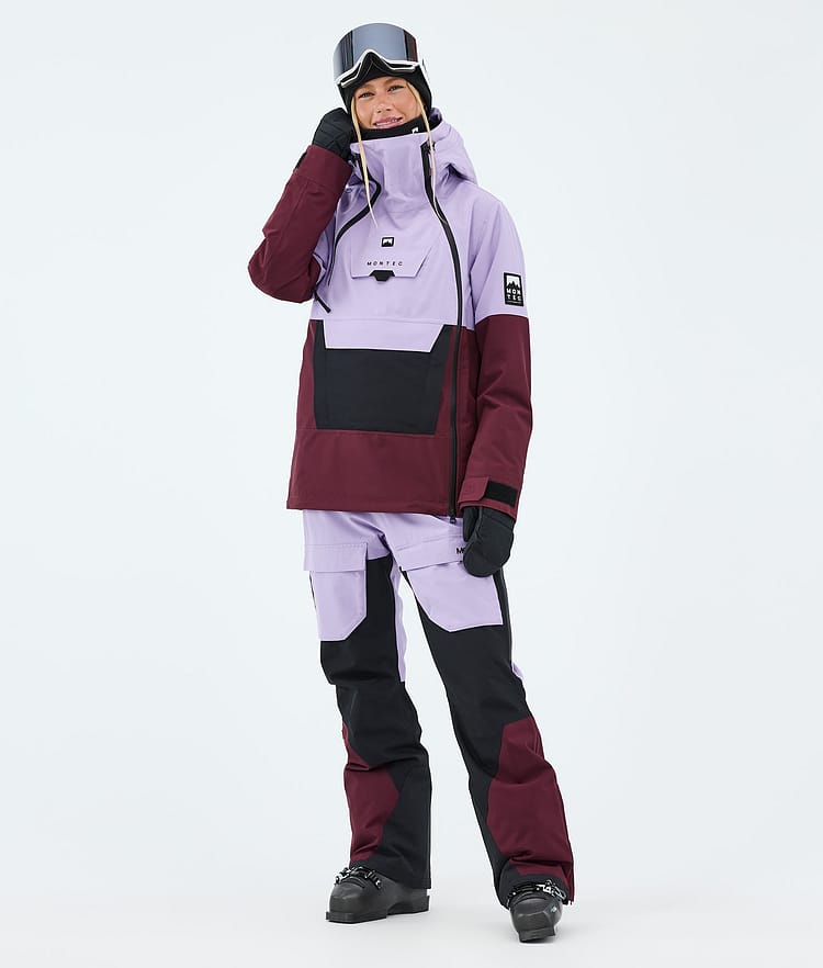 Montec Doom W Ski Jacket Women Faded Violet/Black/Burgundy, Image 2 of 10