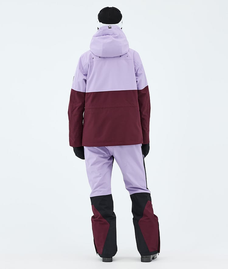 Montec Doom W Ski Jacket Women Faded Violet/Black/Burgundy, Image 3 of 10