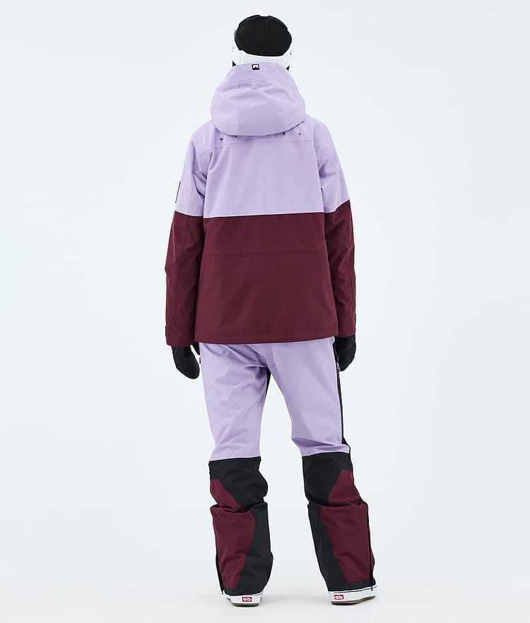 Montec Doom W Snowboard Jacket Women Faded Violet/Black/Burgundy, Image 3 of 10