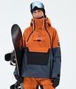 Montec Doom W Snowboardjacke Damen Burned Orange/Black/Metal Blue
