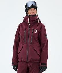 Montec Sentinel W Giacca Snowboard Donna Burgundy