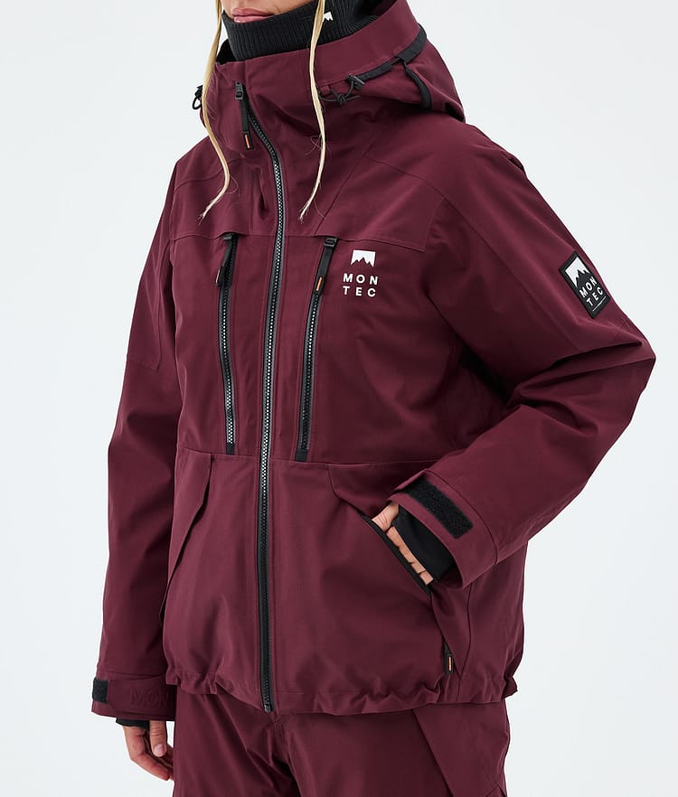 Montec Sentinel W Giacca Sci Donna Burgundy, Image 7 of 9