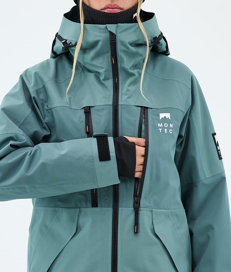 Montec Sentinel W Snowboardjacke Damen Atlantic, Image 8 of 9