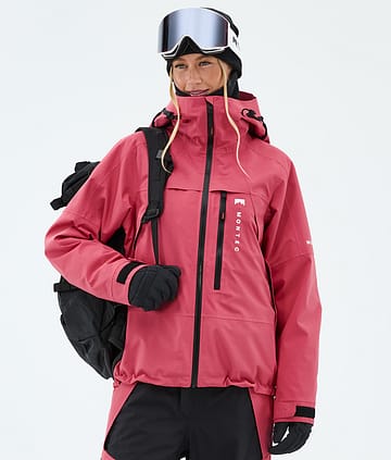 Montec Oracle W Kurtka Narciarska Light Red