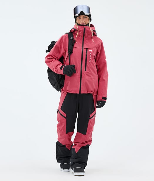Montec Oracle W Snowboard Outfit Light Red/Black