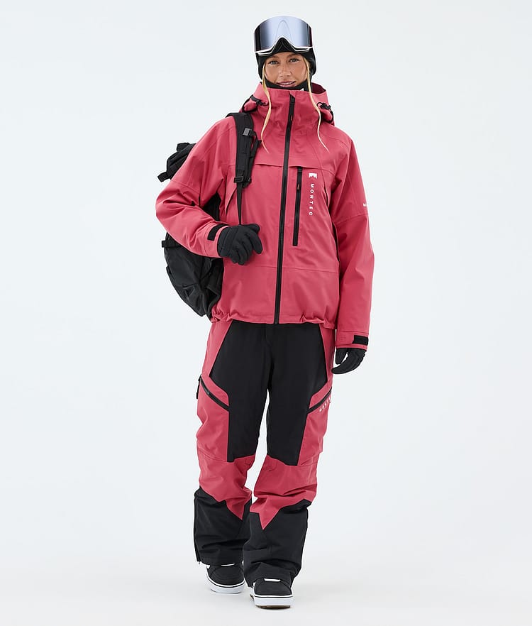 Montec Oracle W Giacca Snowboard Donna Light Red, Image 2 of 9