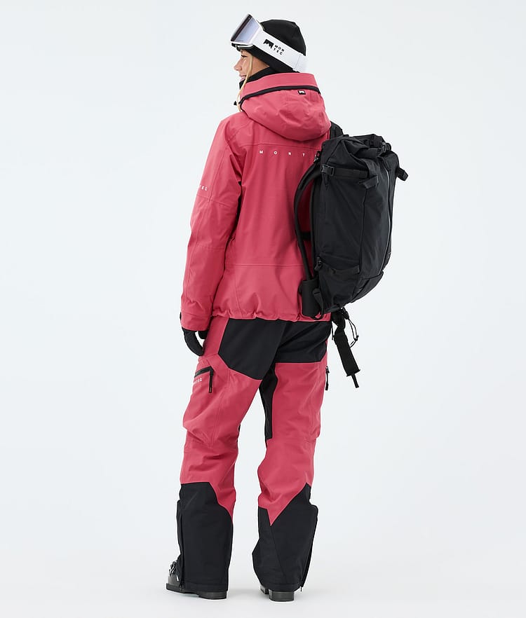 Montec Oracle W Giacca Sci Donna Light Red, Image 3 of 9