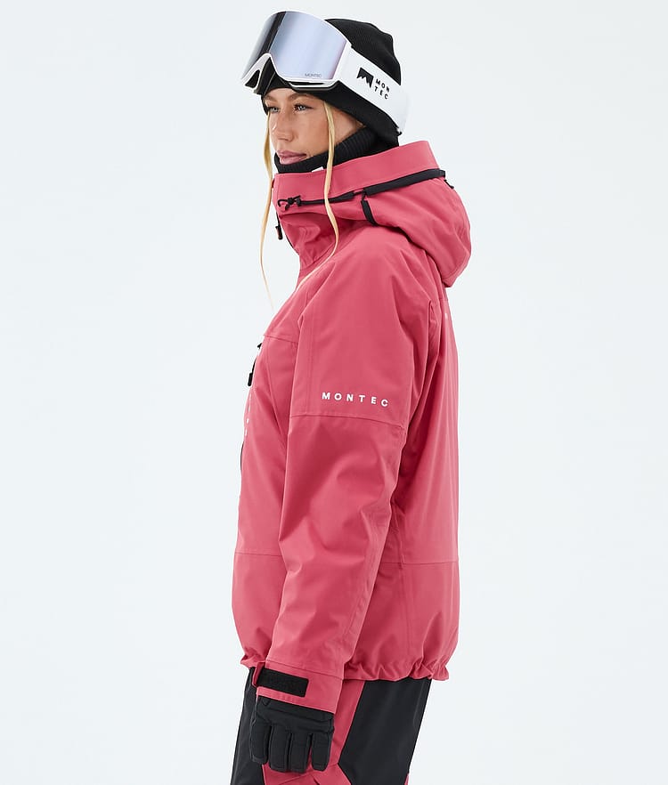 Montec Oracle W Giacca Snowboard Donna Light Red, Image 5 of 9