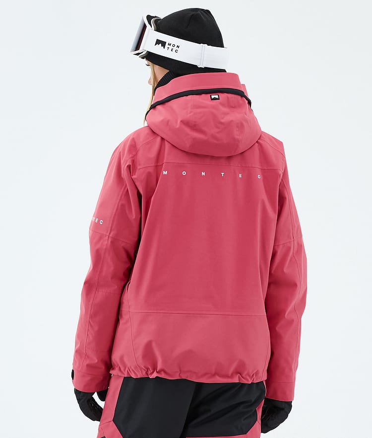 Montec Oracle W Giacca Sci Donna Light Red, Image 6 of 9