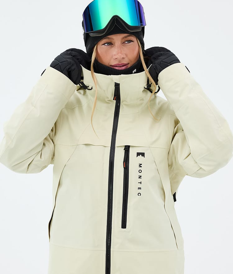 Montec Oracle W Chaqueta Snowboard Mujer Dirty White, Image 4 of 9