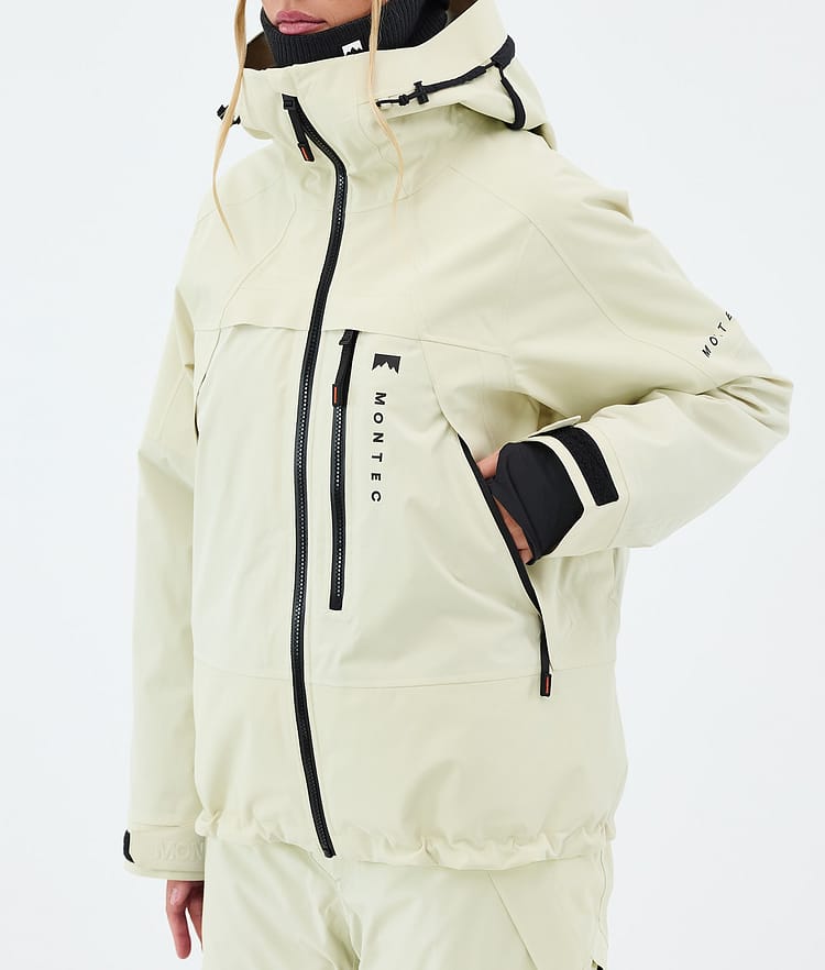 Montec Oracle W Giacca Sci Donna Dirty White, Image 7 of 9