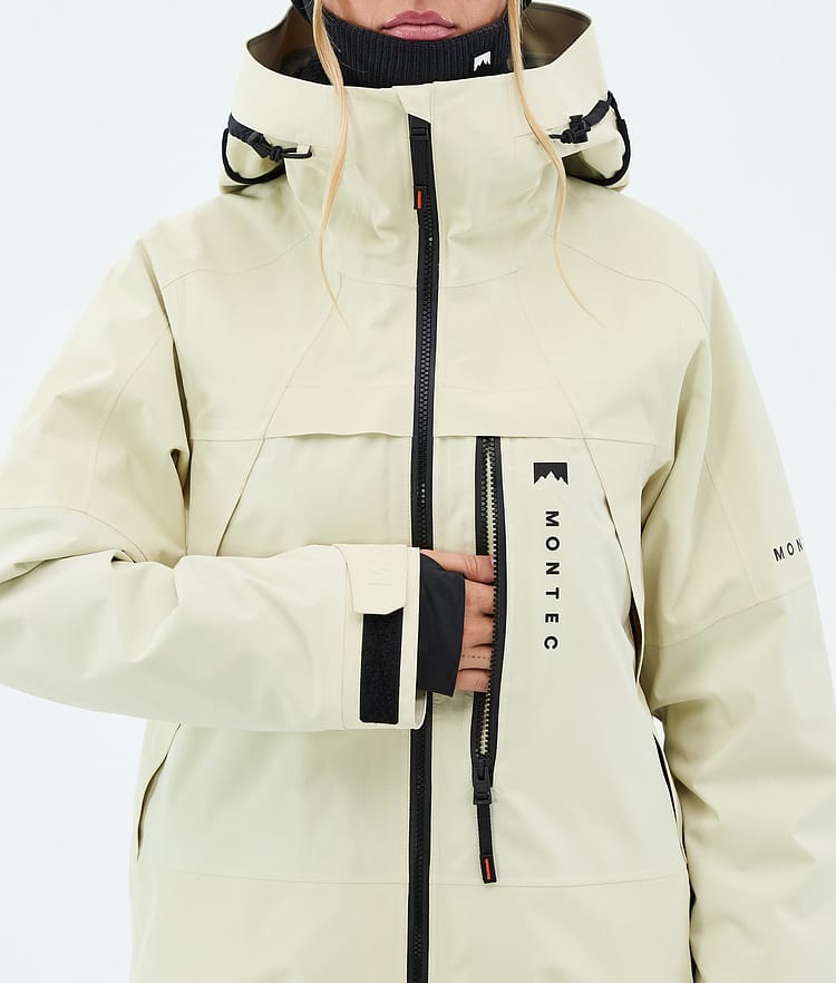 Montec Oracle W Giacca Sci Donna Dirty White, Image 8 of 9