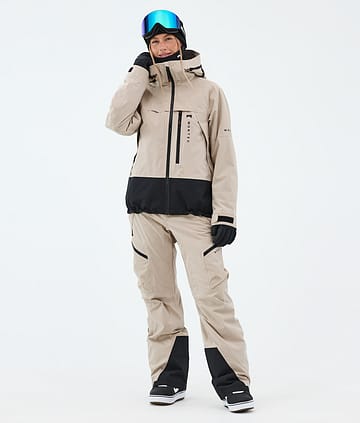 Montec Oracle W Snowboardový Outfit Sand/Black