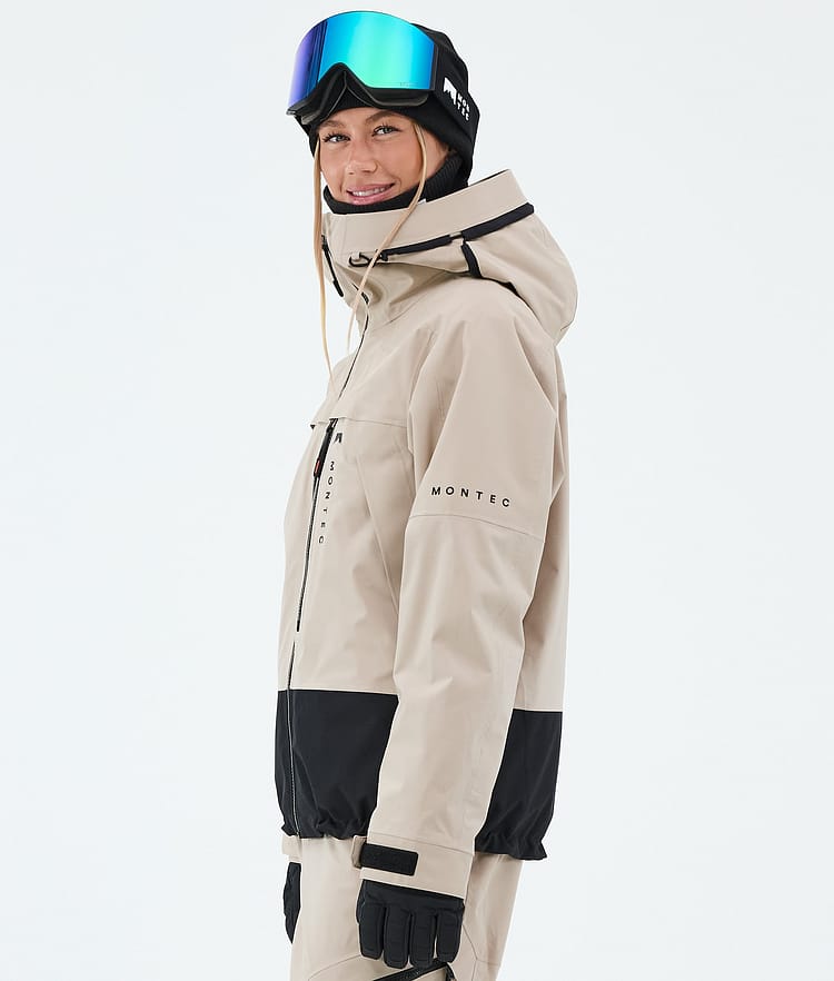 Montec Oracle W Chaqueta Snowboard Mujer Sand/Black, Image 5 of 9