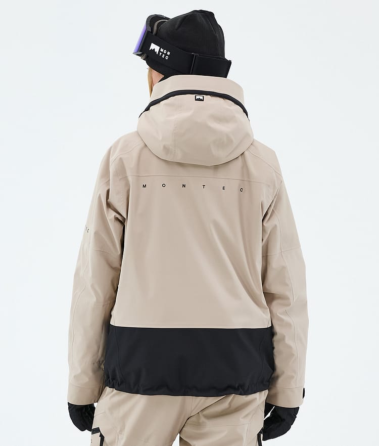 Montec Oracle W Chaqueta Snowboard Mujer Sand/Black, Image 6 of 9