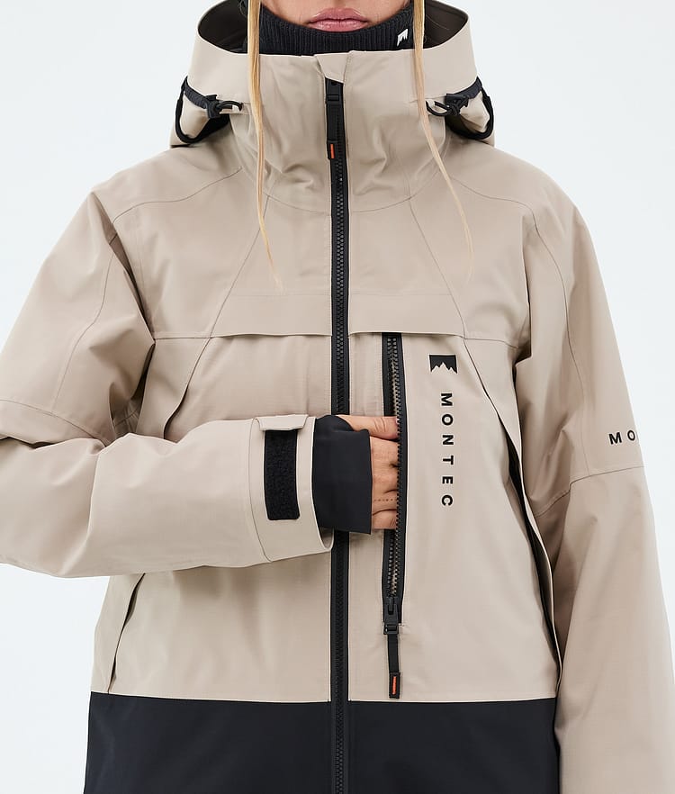 Montec Oracle W Giacca Sci Donna Sand/Black, Image 8 of 9