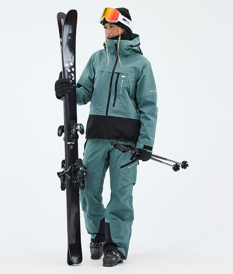 Montec Oracle W Giacca Sci Donna Atlantic/Black, Image 2 of 9