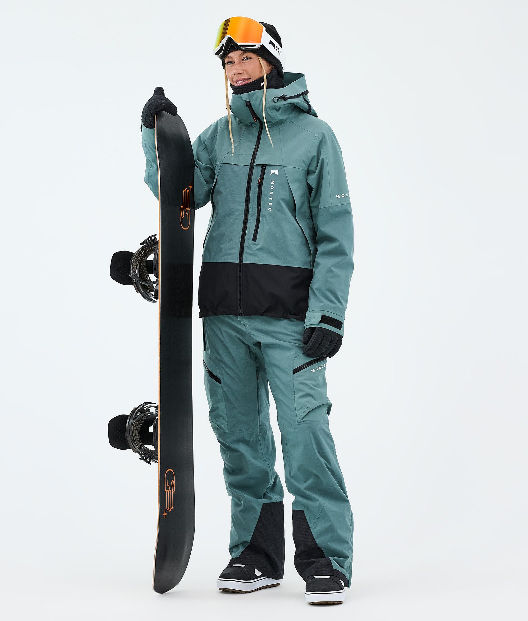 Montec Oracle W Snowboard Jacket Women Atlantic/Black | Ridestore.com