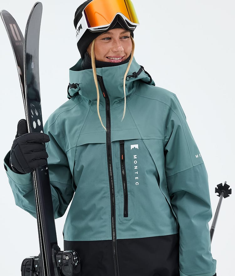 Montec Oracle W Giacca Sci Donna Atlantic/Black, Image 4 of 9