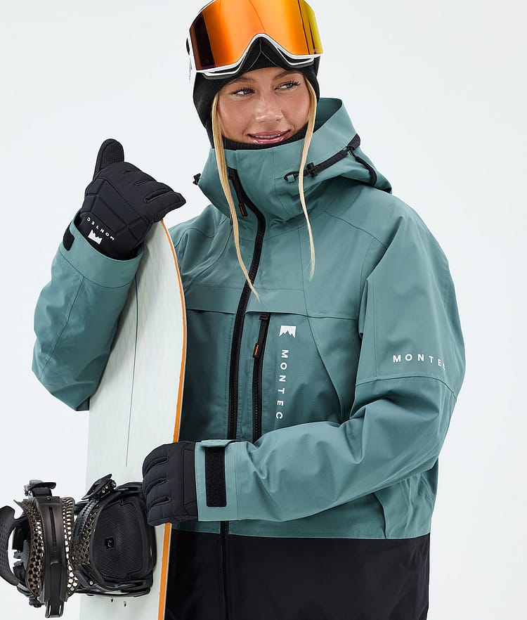 Montec Oracle W Giacca Snowboard Donna Atlantic/Black, Image 4 of 9