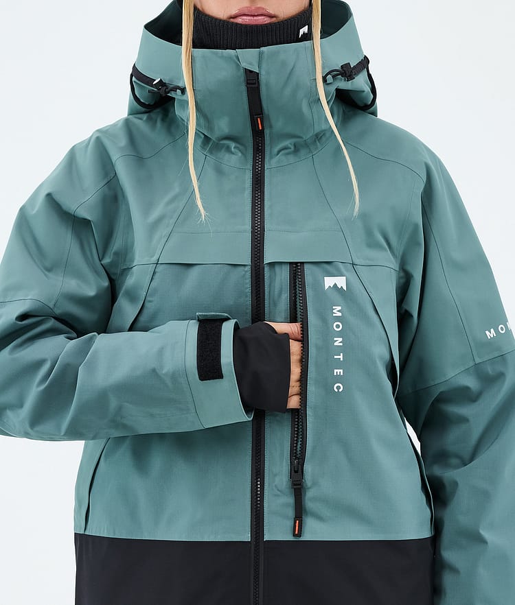 Montec Oracle W Giacca Sci Donna Atlantic/Black, Image 8 of 9