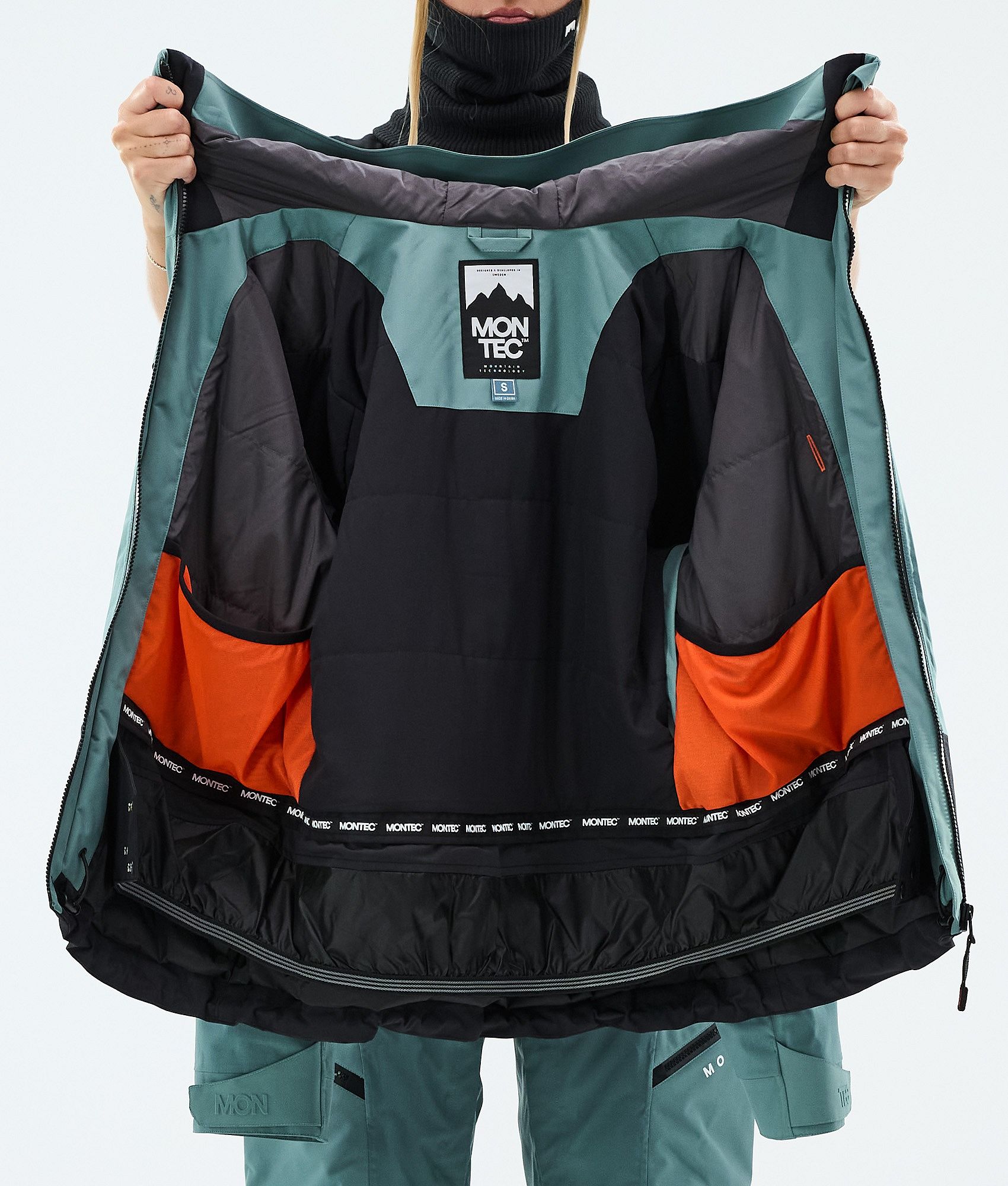MONTEC スノーボードジャケット アトランティック Montec Oracle W Snowboard Jacket Women Atlantic/Black | Ridestore.com