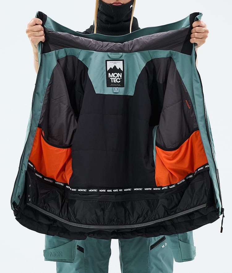 Montec Oracle W Giacca Snowboard Donna Atlantic/Black, Image 9 of 9
