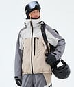 Montec Oracle W Giacca Sci Donna Light Grey/Light Pearl/Sand