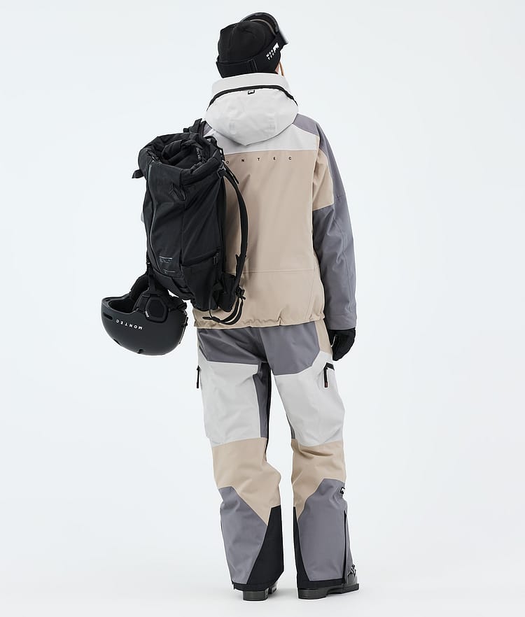 Montec Oracle W Giacca Sci Donna Light Grey/Light Pearl/Sand, Image 3 of 9