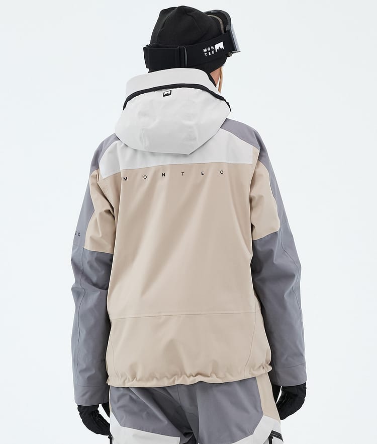 Montec Oracle W Giacca Sci Donna Light Grey/Light Pearl/Sand, Image 6 of 9