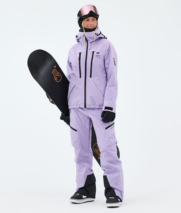 Montec Sentinel W Giacca Snowboard Donna Faded Violet, Image 2 of 9