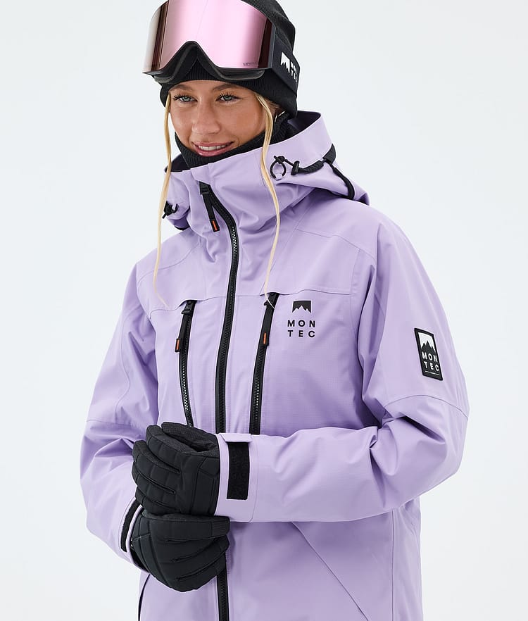 Montec Sentinel W Giacca Snowboard Donna Faded Violet, Image 4 of 9