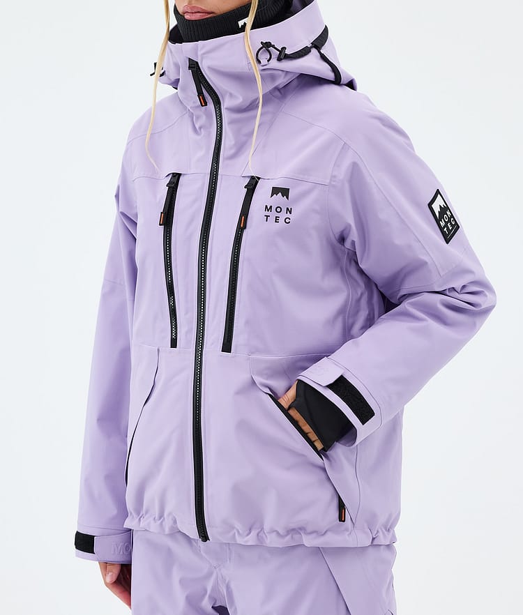 Montec Sentinel W Giacca Snowboard Donna Faded Violet, Image 7 of 9