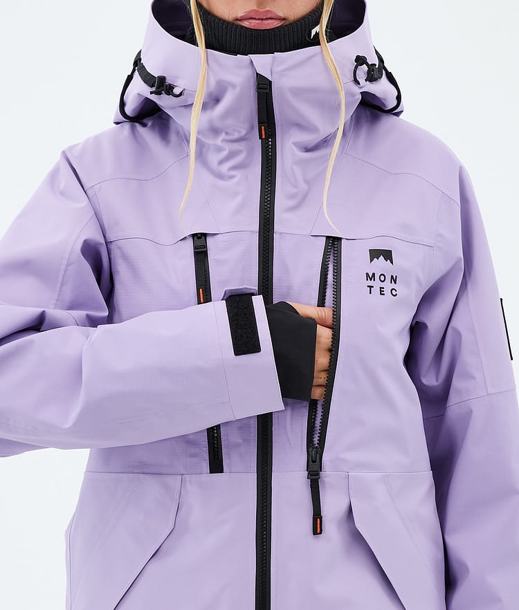 Montec Sentinel W Giacca Snowboard Donna Faded Violet, Image 8 of 9