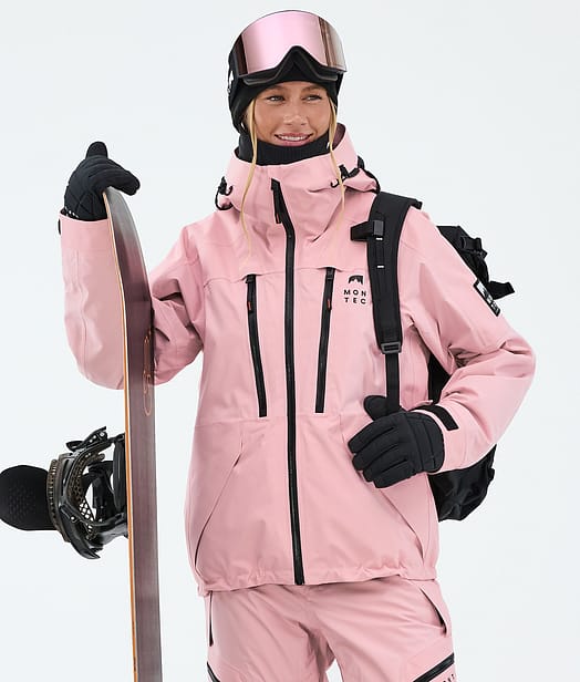Montec Sentinel W Giacca Snowboard Donna Soft Pink