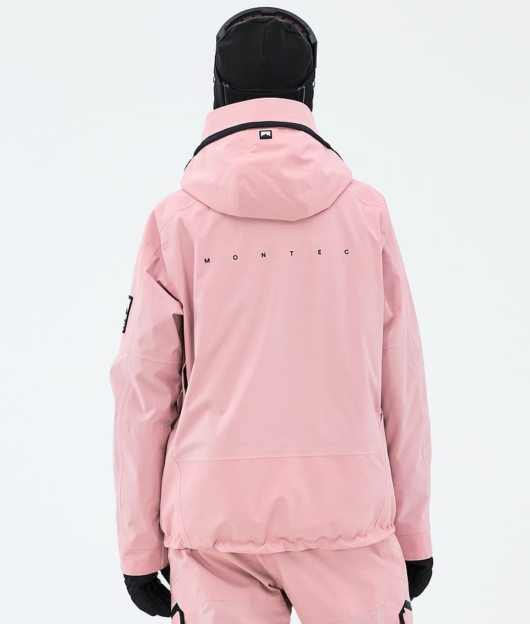 Montec Sentinel W Snowboardjacke Damen Soft Pink, Image 6 of 9
