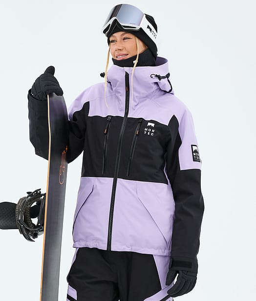 Montec Sentinel W Veste Snowboard Femme Faded Violet/Black