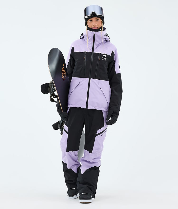 Montec Sentinel W Snowboardjacke Damen Faded Violet/Black, Image 2 of 9