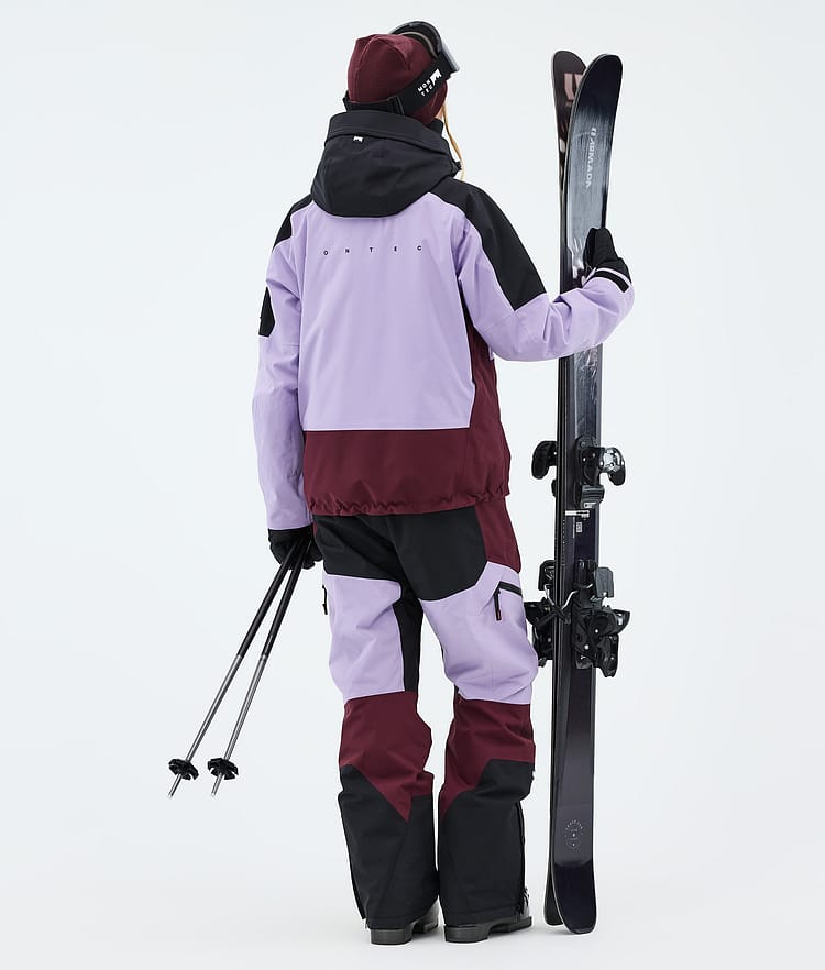 Montec Sentinel W Giacca Sci Donna Black/Faded Violet/Burgundy, Image 3 of 9