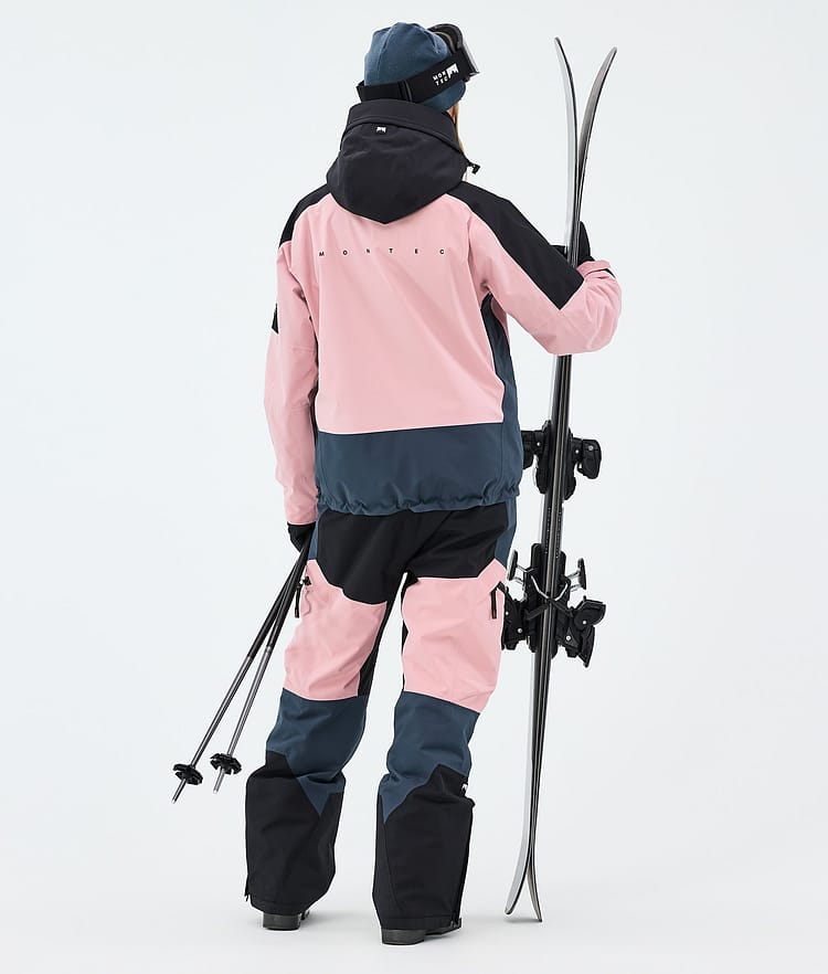 Montec Sentinel W Giacca Sci Donna Black/Soft Pink/Metal Blue, Image 3 of 9