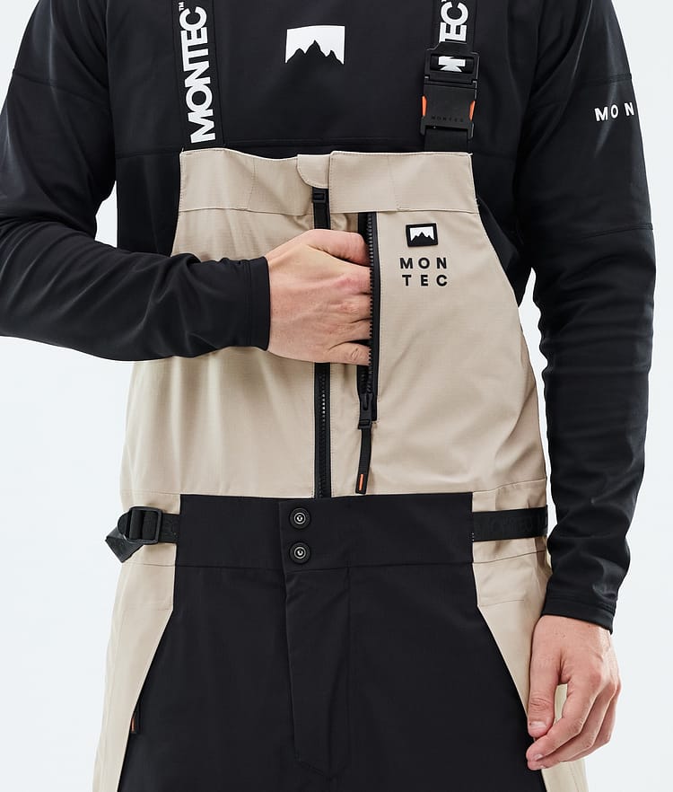 Montec Dozer Snowboard Broek Heren Sand/Black, Image 5 of 6