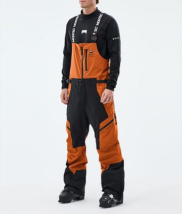 Montec Dozer Ski Pants Burned Orange/Black