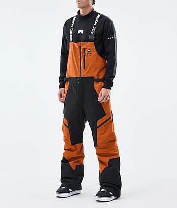 Montec Dozer Snowboard Broek Burned Orange/Black