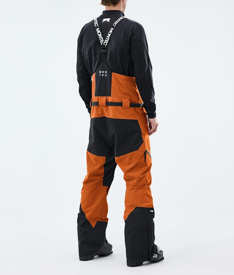 Montec Dozer Skihose Herren Burned Orange/Black, Image 3 of 6