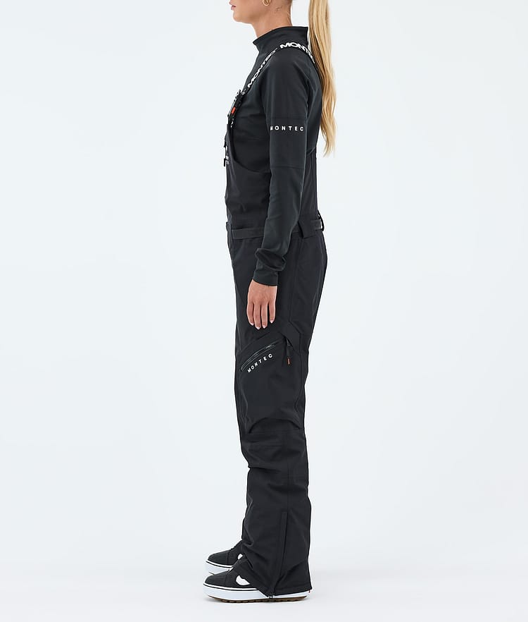 Montec Dozer W Pantaloni Snowboard Donna Black, Image 3 of 7