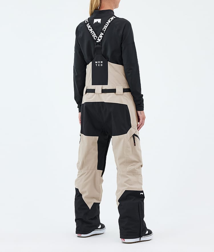 Montec Dozer W Pantalones Snowboard Mujer Sand/Black, Image 4 of 7