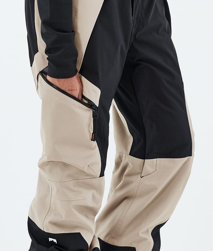Montec Dozer W Pantalones Snowboard Mujer Sand/Black, Image 7 of 7