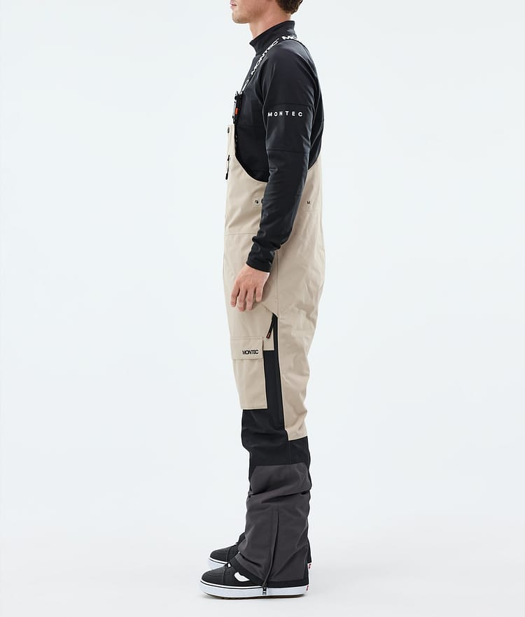 Montec Fawk Snowboard Pants Men Sand/Black/Phantom, Image 2 of 6